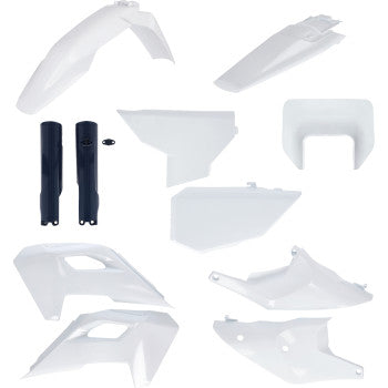 ACERBIS Full Body Kit - '25 OEM White/Black - Husqvarna - FE/TE 2986658211