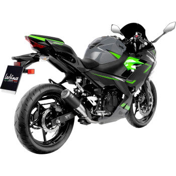 LEOVINCE LV Corsa S Black Edition Slip-On Muffler - Kawasaki Ninja 400/500 1811-4839 15400SBU