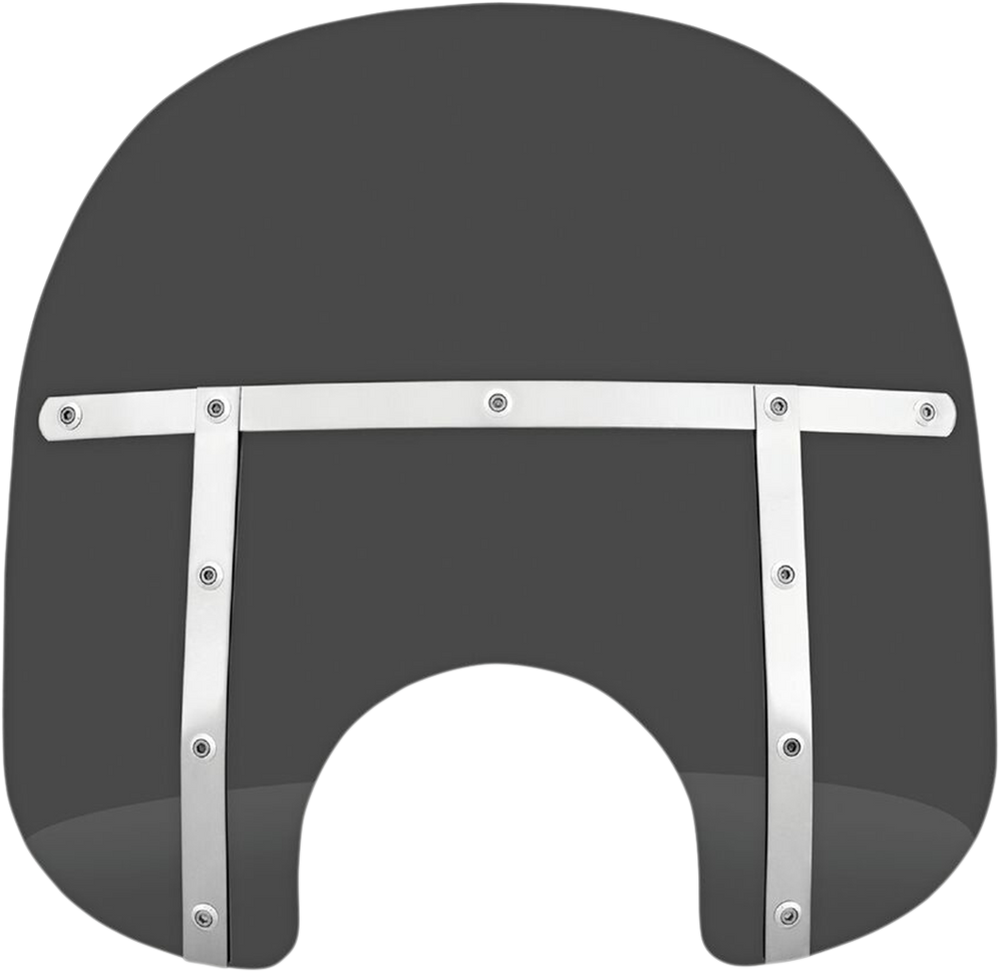 MEMPHIS SHADES Fats Windshield - 15" - 7" Headlight - Dark Black Smoke MEM31210