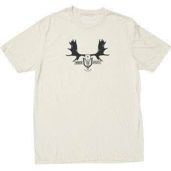 MOOSE RACING MUD Euro T-Shirt - Natural/Black - Small 3030-24391