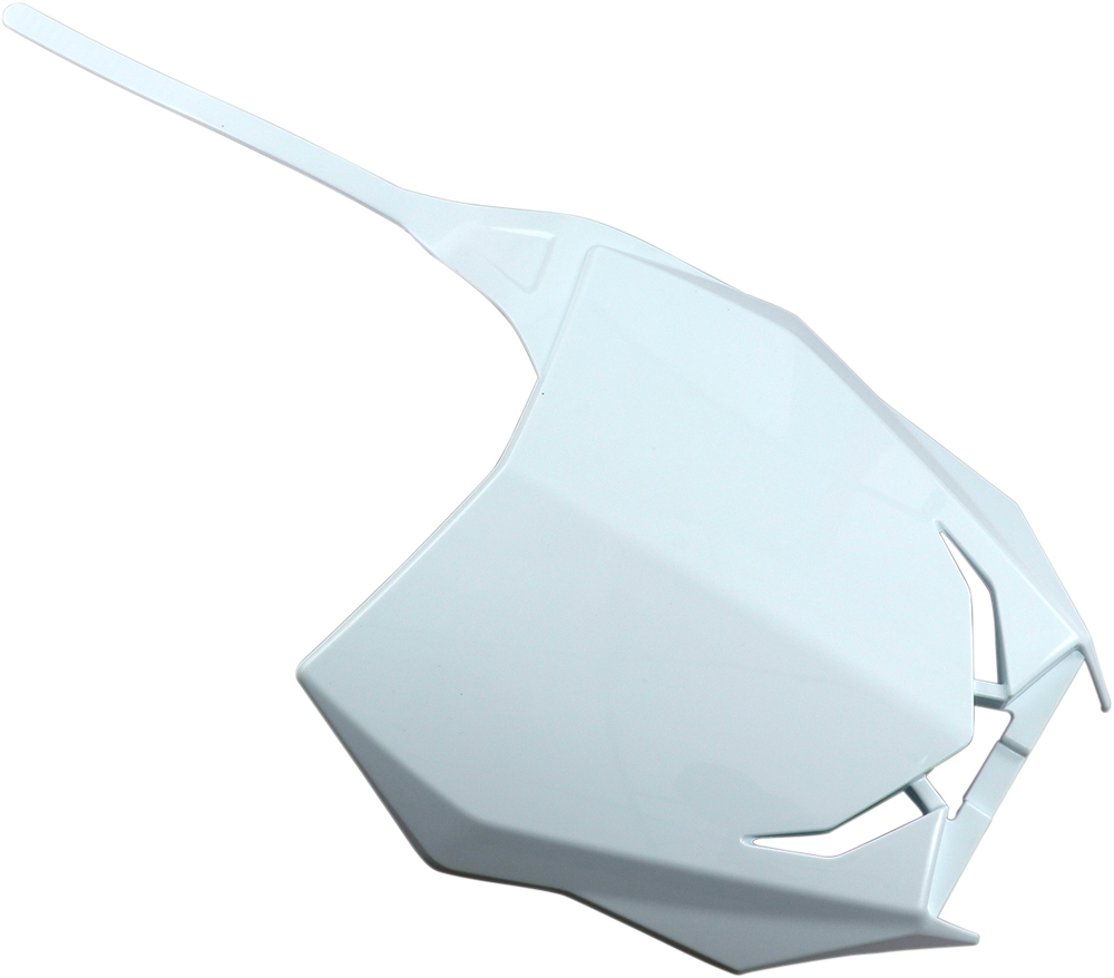 UFO Front Number Plate - White SU04943-041