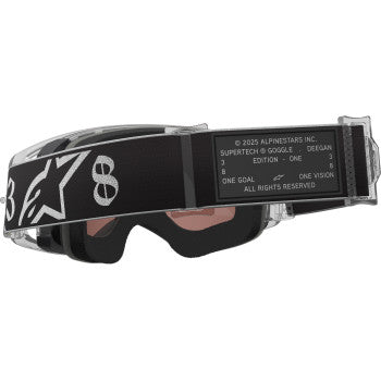 ALPINESTARS GOGGLES Supertech Goggle - Deegan 38 XXV - Silver Mirror Lens 5100926-1884