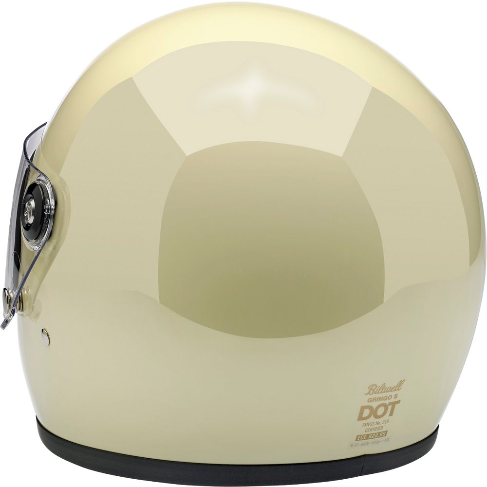 BILTWELL Gringo S Helmet - Gloss Vintage White - XS 1003-102-101