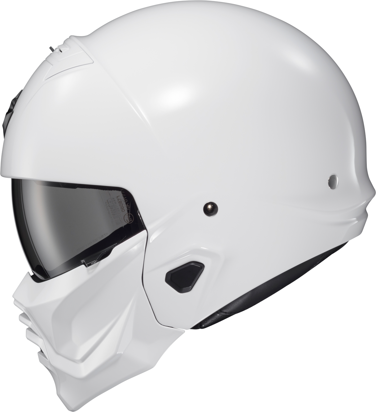 SCORPION EXO Covert 2 Open-Face Helmet Gloss White 3x CV2-0058