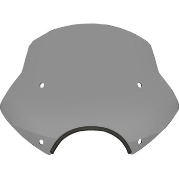 MEMPHIS SHADES Speed Demon Sportshields - 13" - 9" Headlight Cutout - Black Smoke MEP54612