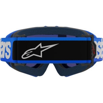 ALPINESTARS GOGGLES Youth Vision Goggle - Blaze - Blue - Blue Mirror 5140425-7271