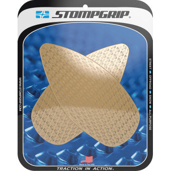 STOMPGRIP Traction Pad Tank Grips - Icon - Clear - Aprilia - RS 660/Tuono 55-14-0181C