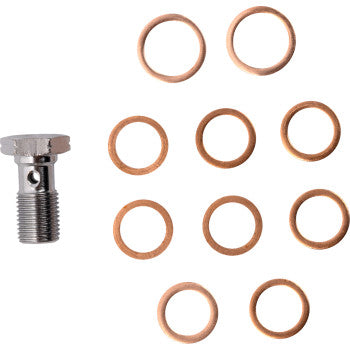 LA CHOPPERS Brake Line - 24"+ - '08-'10 FL Glide LA-8059B08B