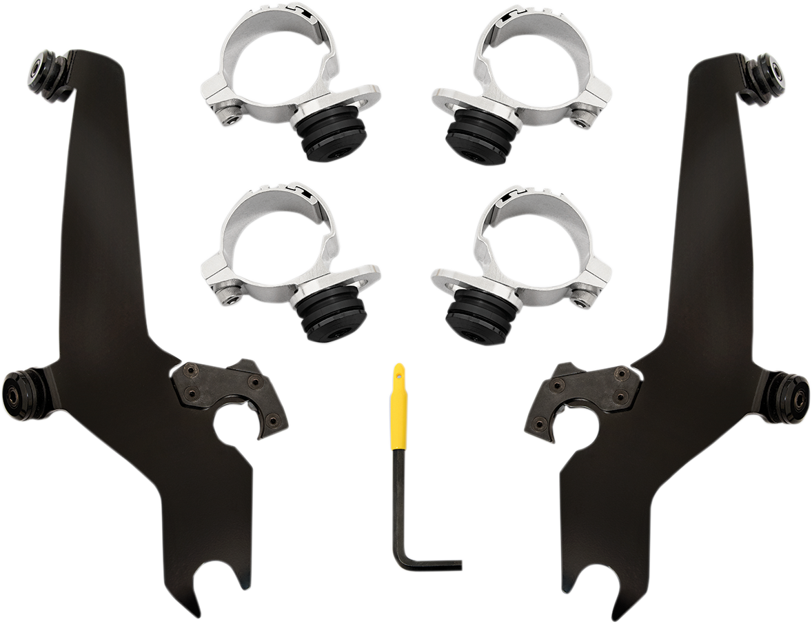 MEMPHIS SHADES Sportshield Mounting Kit - Black - Scout MEB2018