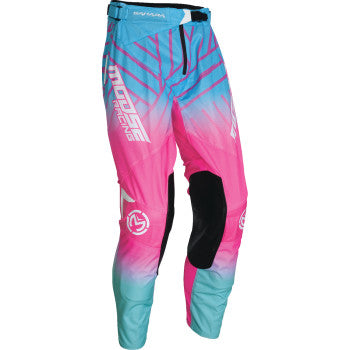 MOOSE RACING Sahara Pants - Pink/Blue/White - US 34 2901-11472