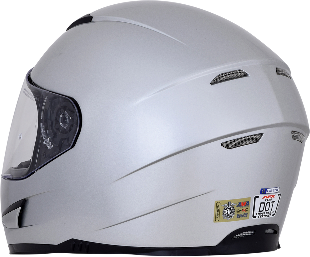 AFX FX-99 Helmet - Silver - XL 0101-11070