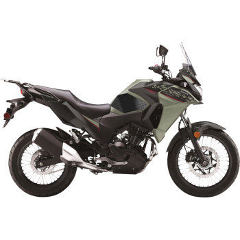 STOMPGRIP Traction Pad Tank Grips - Volcano - Black - Versys-X 300 55-10-0028-1B