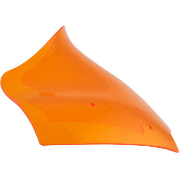 KLOCK WERKS Kolor Flare™ Windshield - 10" - Orange - FLTR KWW-01-0716
