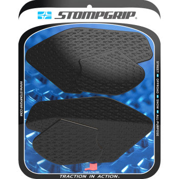 STOMPGRIP Traction Pad Tank Grips - Icon - Black - MT-07 55-14-0195B