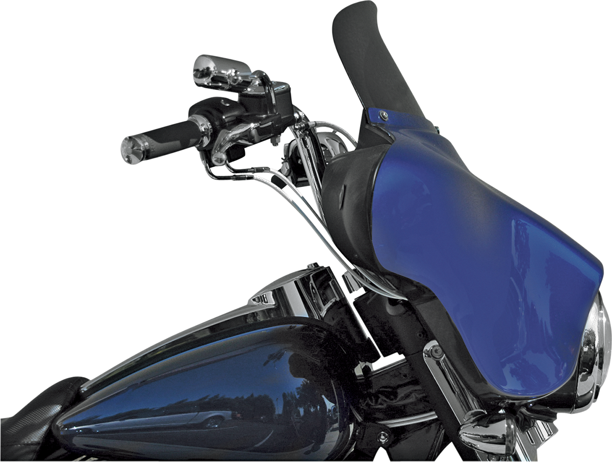 WIND VEST Windshield - Dark Smoke - 8" - FLHT/X 61-8040