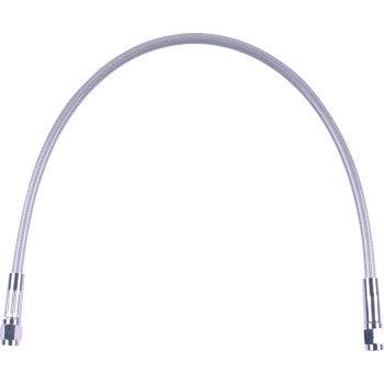 MAGNUM SHIELDING Universal XR Brake Line - 21" - Stainless w/ Chrome Fittings SSC0500-21