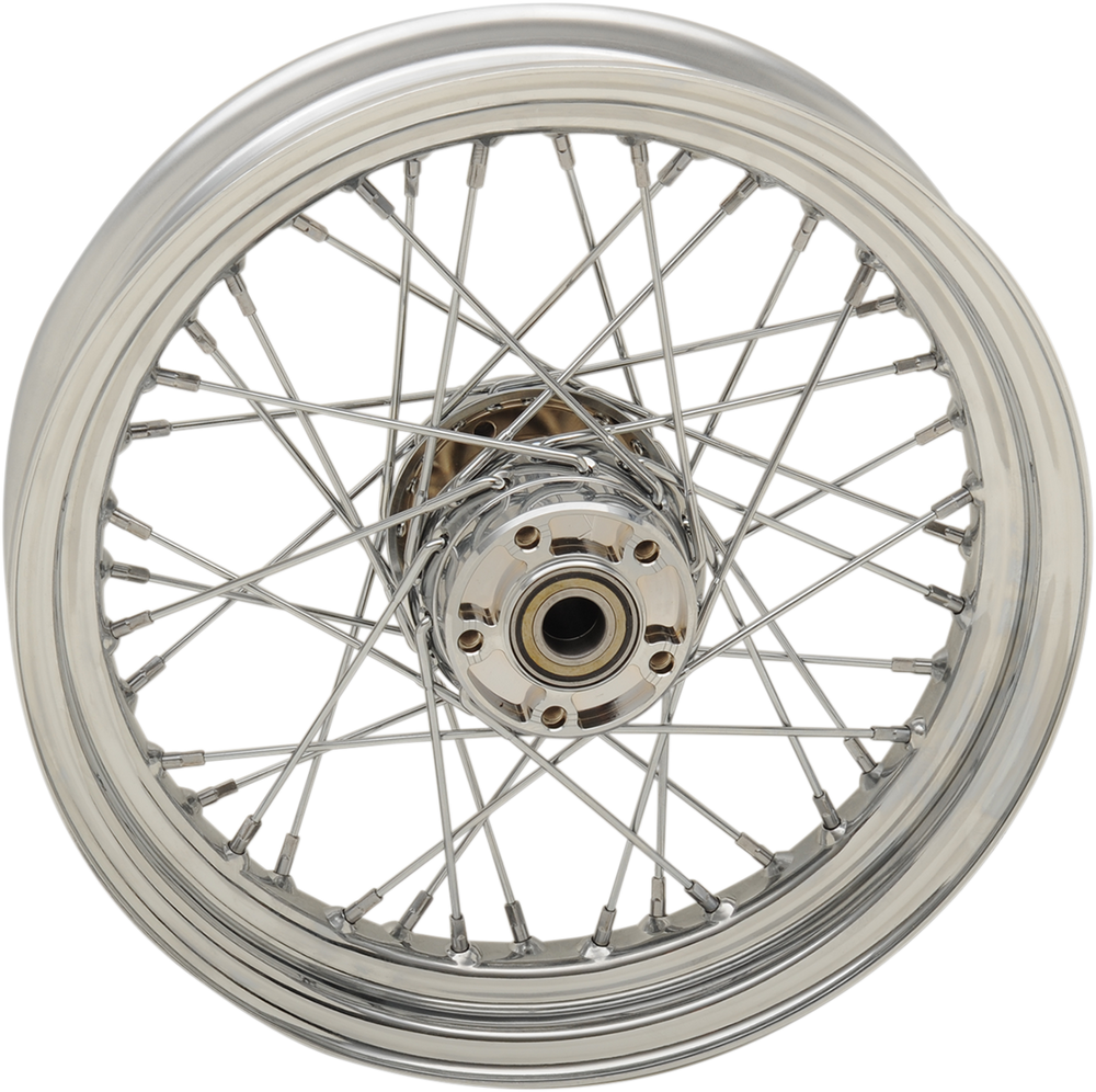 DRAG SPECIALTIES Rear Wheel - Single Disc/No ABS - Chrome - 16"x3.00" - '08+ XL 64414A