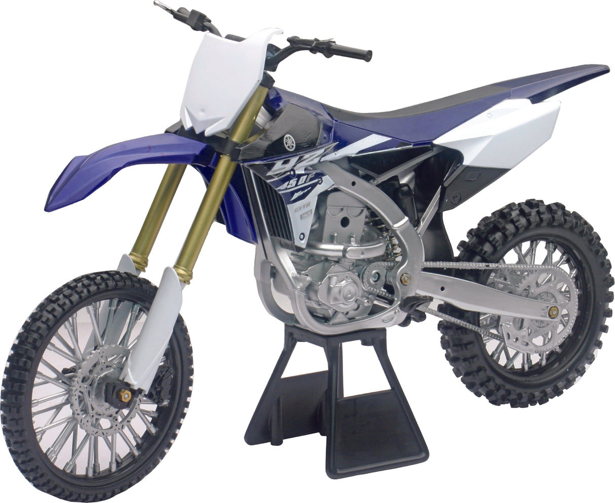 NEW-RAYReplica 1:6 Race Bike 17 Yamaha Yz450f Blue49643
