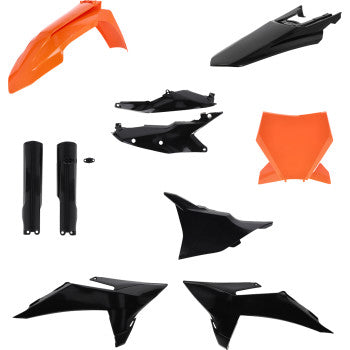 ACERBIS Full Body Kit - Orange/Black - KTM - SX/SX-F/XC/XC-F 2986815229