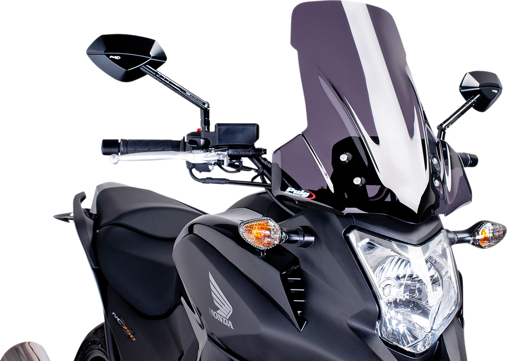 PUIG HI-TECH PARTS Touring Windscreen - Dark Smoke - NC700X 5992F