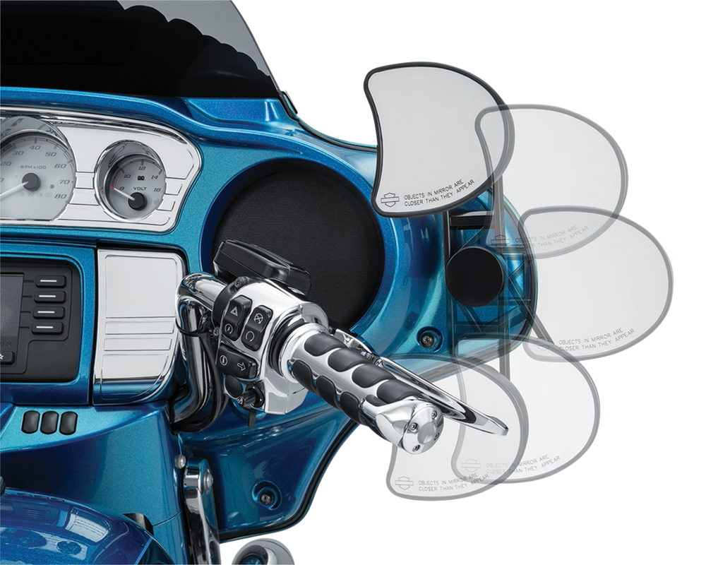 KURYAKYN Adjustable Mirror Mount - '14-'21 - FLHX 6575