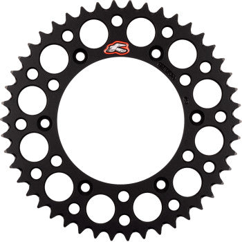 RENTHAL Rear Sprocket - Aluminum - 46 Tooth - Black - KTM/Husqvarna/Gas Gas 224U-520-46GPBK