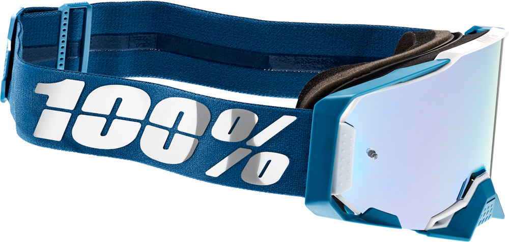 100% Armega Goggles - Albar - Flash Silver 50005-00005