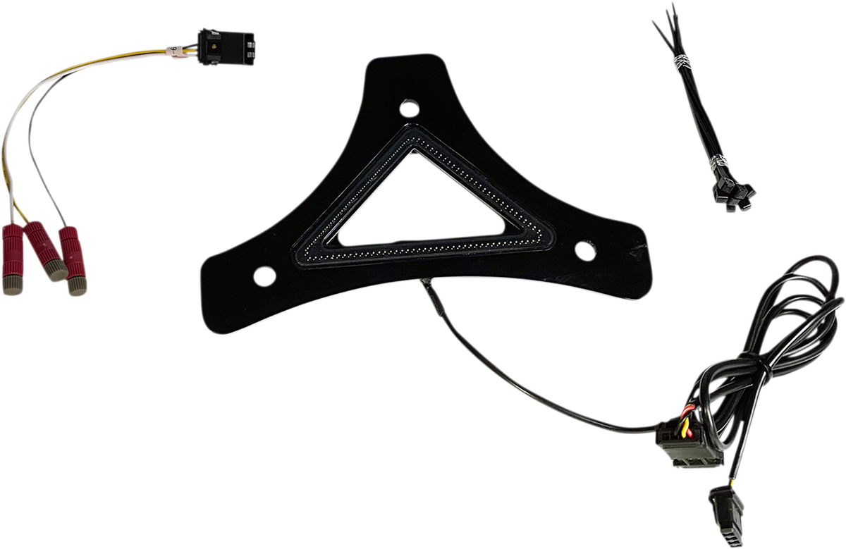 CUSTOM DYNAMICS LED Backrest Light - Run/Brake - Black CD-BR-UNV-B