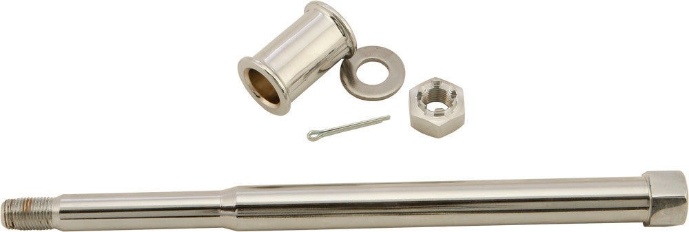 HARDDRIVE Chrome Front Axle W/Hrdware El Fl & Ul Models 36-48 68-131A