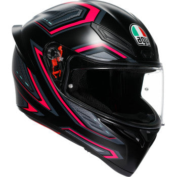 AGV K1 S Helmet - Sling - Matte Black/Pink - 2XL 2118394003-063-XXL