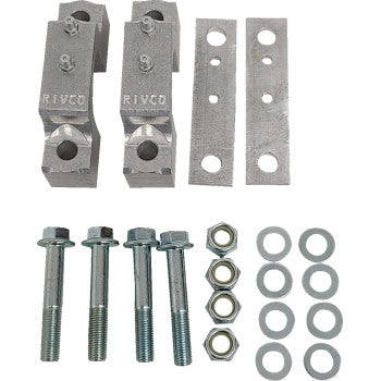 RIVCO PRODUCTS Sway Bar Bushing Clamps - Rear RZR052