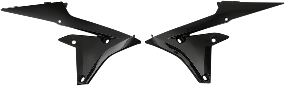 UFO Radiator Shrouds - Black YA04838-001