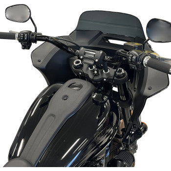 FAT BAGGERS Handlebar - Rounded Top - 8" - Black 903008-B