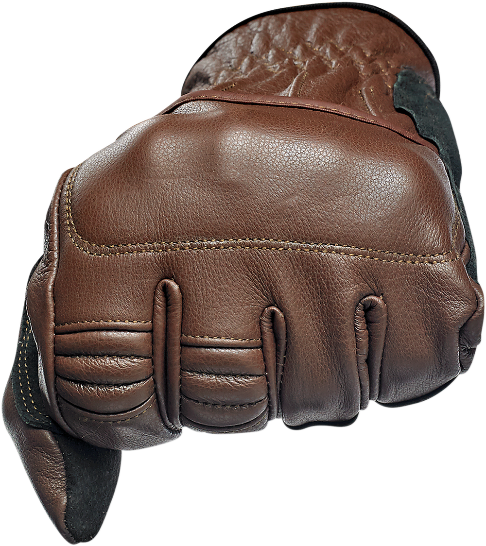 BILTWELL Belden Gloves - Chocolate/Black - XS 1505-0201-301