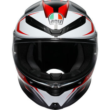 AGV K6 S Helmet - Karve - Matte Black/White/Red - Medium 2118395002-025-M