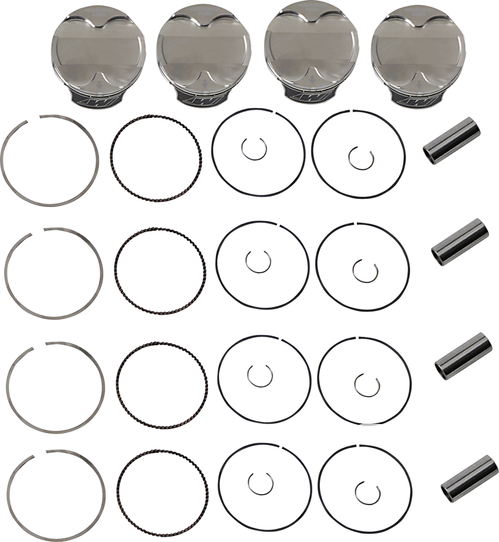 WISECO Piston Kit 84.00mm Ninja ZX-14R 2006-2023 CK227