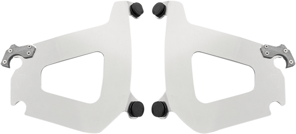 MEMPHIS SHADES Bullet Plate Kit - Polished - XV19 MEK1710