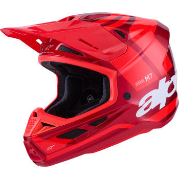 ALPINESTARS SM7 Helmet - Core - Gloss Red - Medium 8301826-3127-M