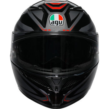 AGV K3 Helmet - Syth - Black/Red - Large 2118381004-021-L