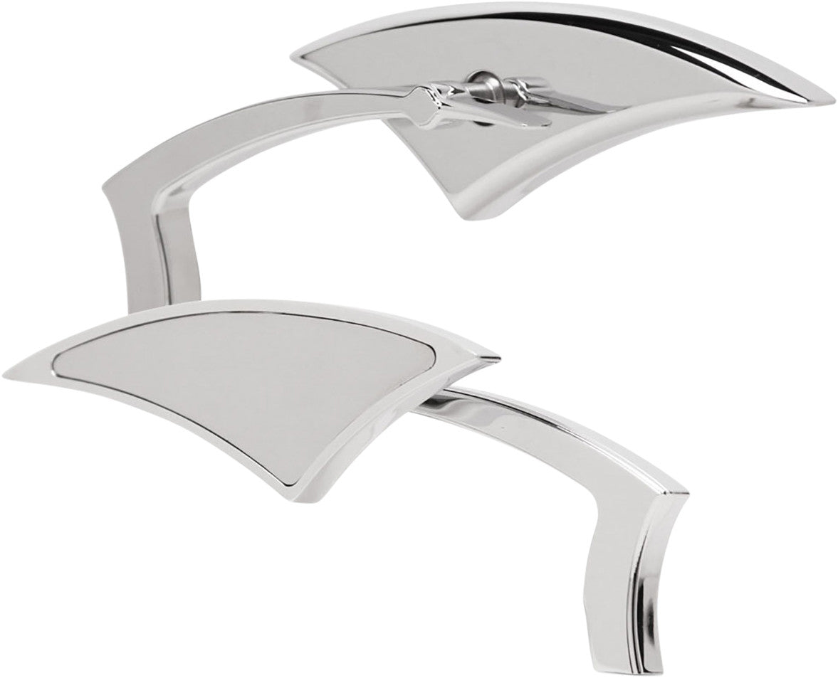 BAGGERNATION Power Mirrors Chrome 5.75"X1.75" PMP-C