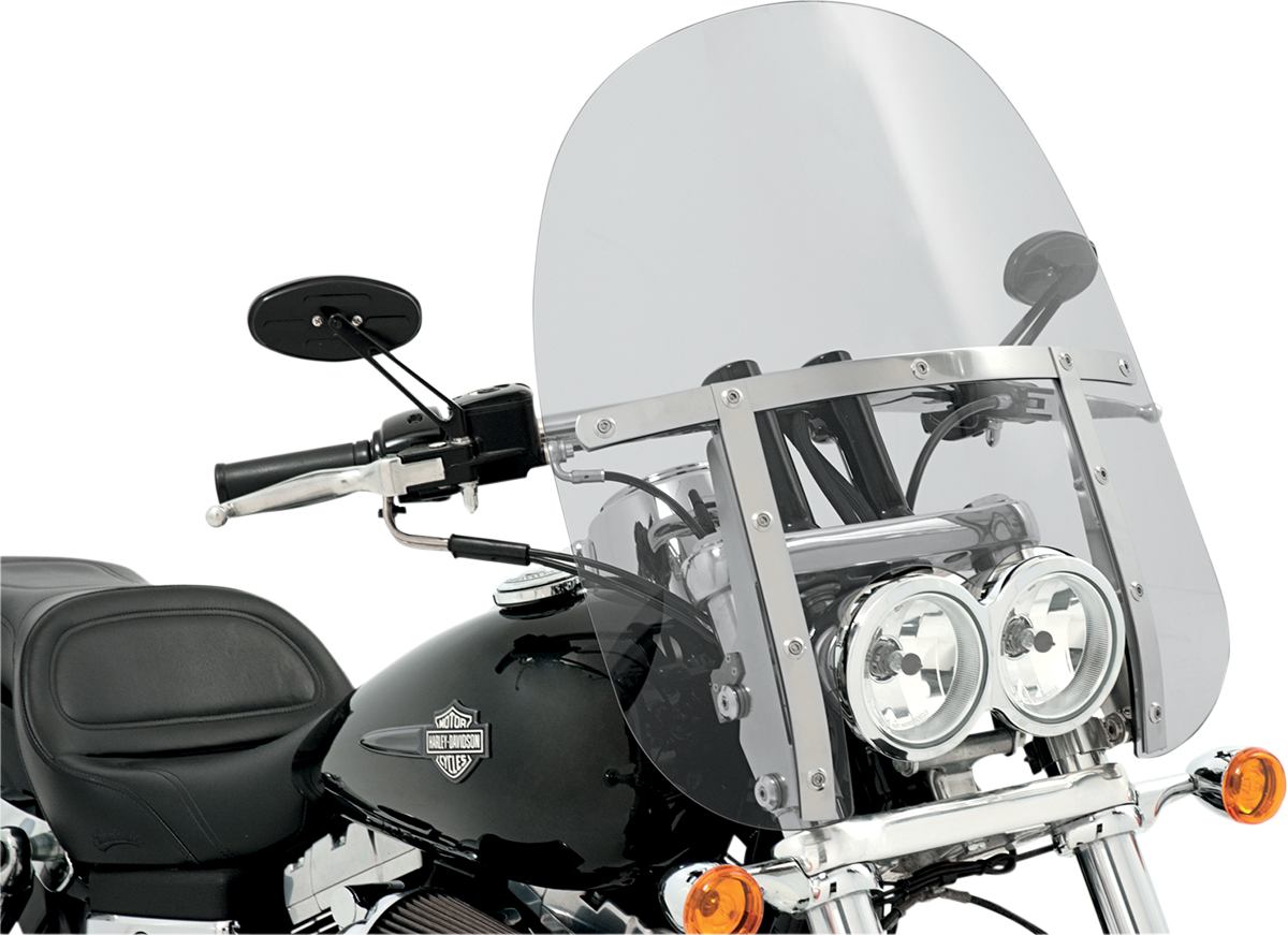 MEMPHIS SHADES Fats Windshield - 17" - Clear - FXDF MEM6830