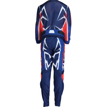 MOOSE RACING Youth Agroid Mesh Jersey - Red/White/Blue - XL 2912-2527