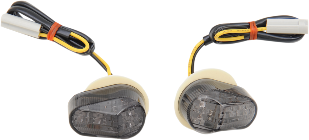 COMPETITION WERKES LED Marker Lights - Yamaha - Smoke FY12-SMK