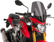 PUIG HI-TECH PARTS Race Windscreen - Dark Smoke - Tour - Suzuki 9436F