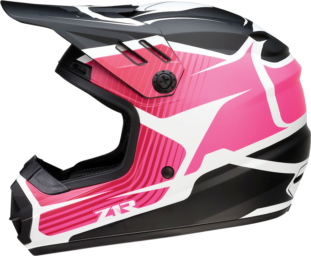Z1R Youth Rise Helmet - Flame - Pink - Small 0111-1451