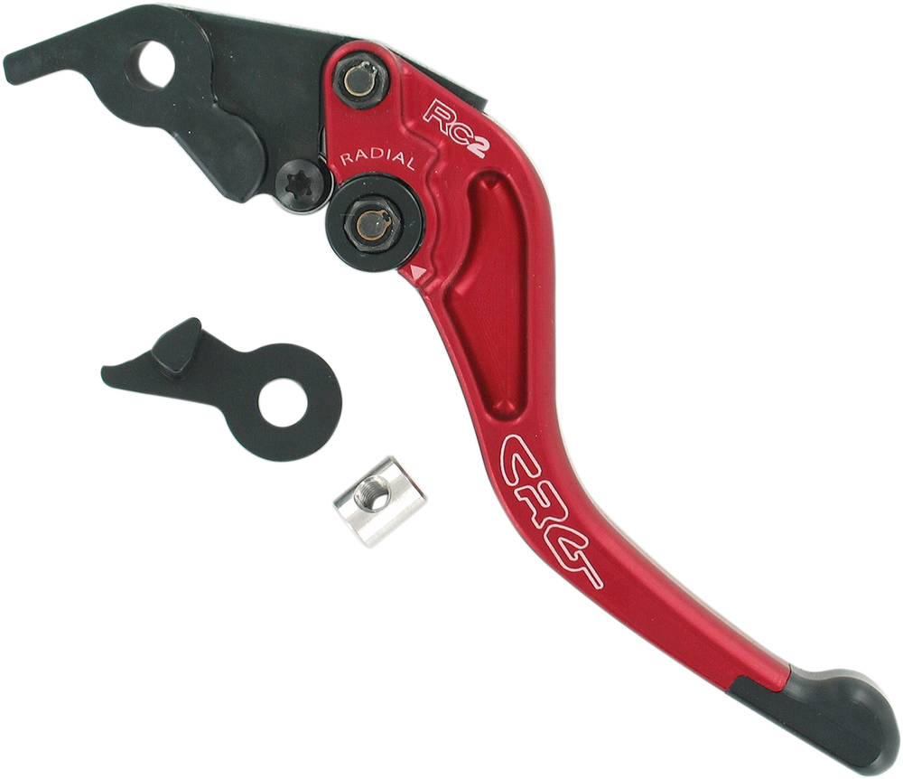 CRG Clutch Lever - RC2 - Short - Red 2RB-522-H-R