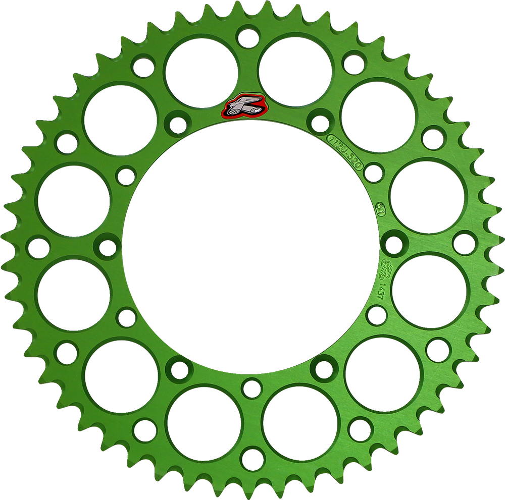 RENTHAL Sprocket - Kawasaki - Green - 51 Tooth 112U52051GEGN