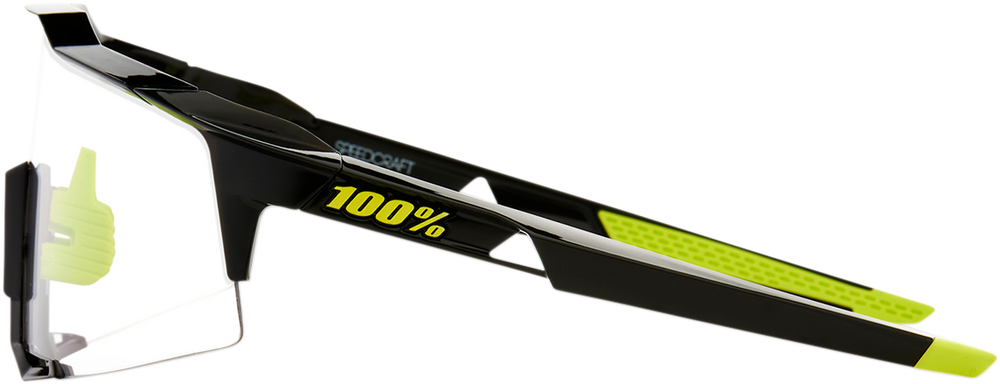 100% Speedcraft Sunglasses - Black - Photochromic 60007-00011