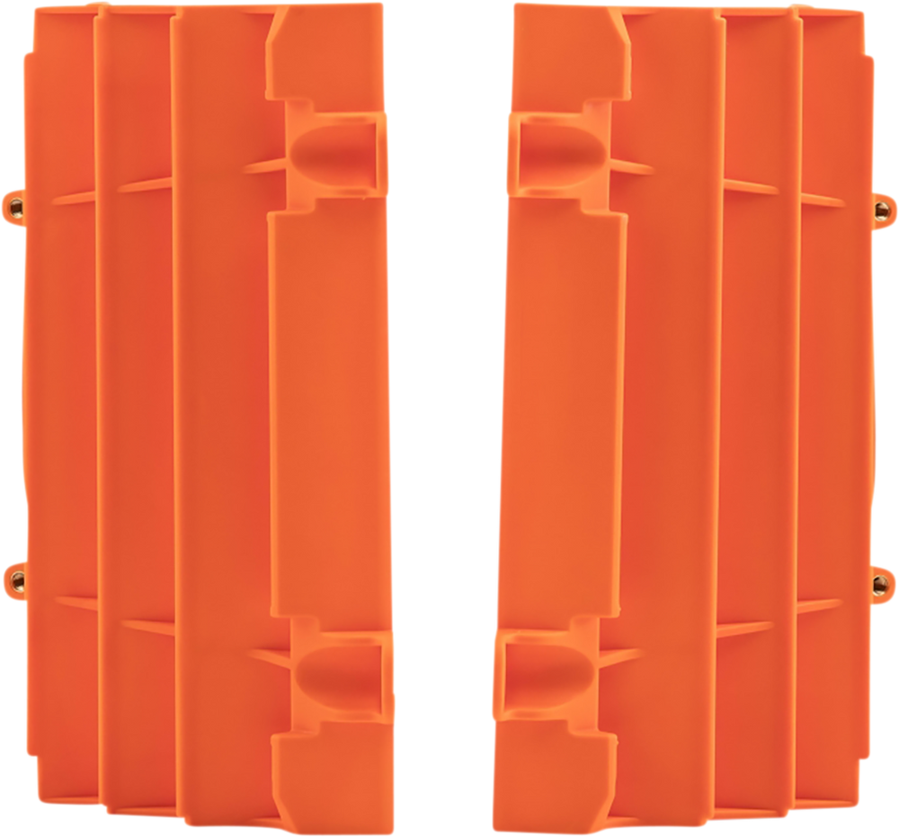 UFO Radiator Louvers - Orange - KTM AC02469