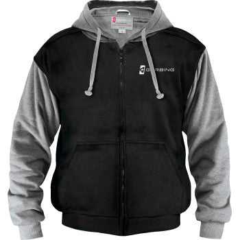 GERBING HEATED CLOTHING 7 V Battery Heated Hoodie - Black - 3XL GERHDY7VUNIBLK3XL